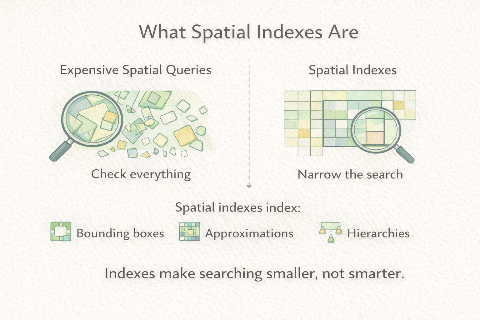 #28: Spatial Indexes Are Search Structures, Not Data – Modern GIS